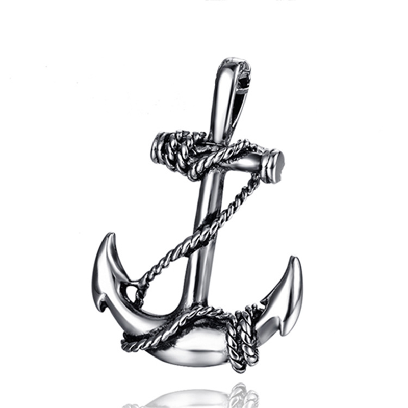 Stainless Steel Anchor Necklace