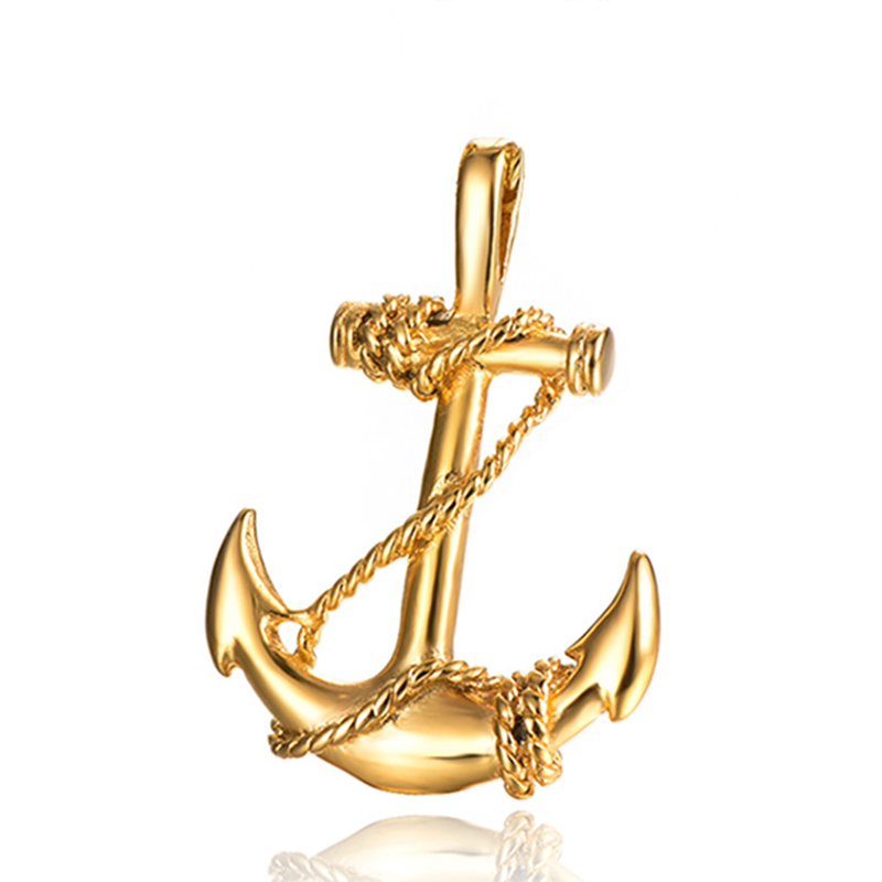 Stainless Steel Anchor Necklace
