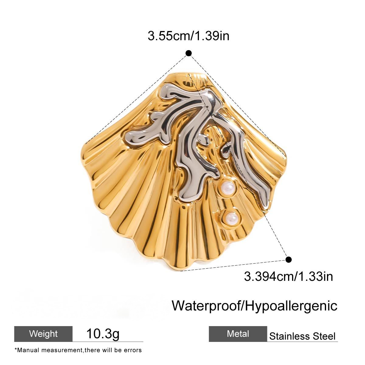 Stainless Steel Ocean Series Ring Combination