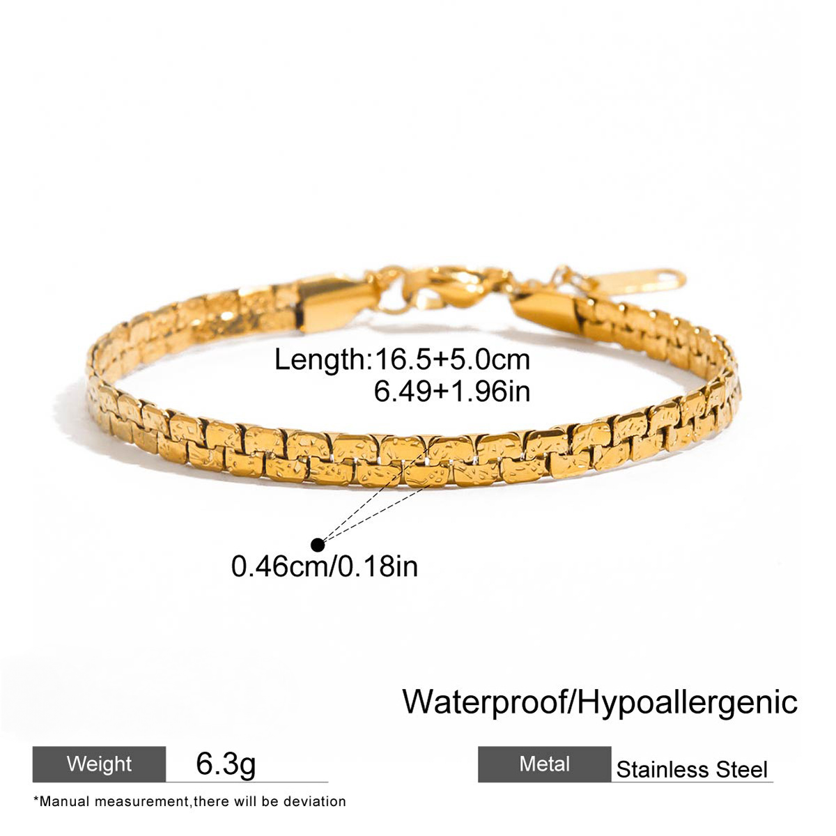 Stainless Steel Hollow Pattern Band Cuff Bracelet