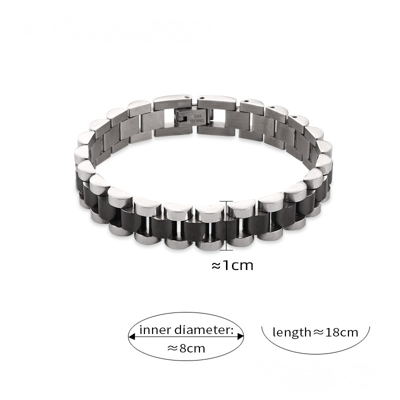 Men's Business Stainless Steel Bracelet