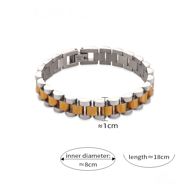 Men's Business Stainless Steel Bracelet