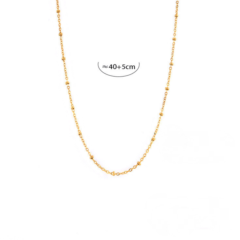 Pin Inlay Cubic Zirconia Pendant Stainless Steel Necklace Bracelet Jewelry Suit