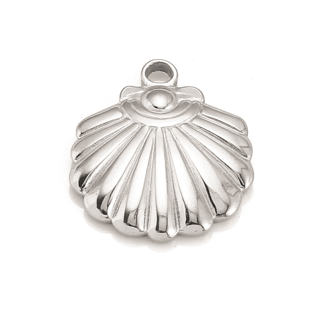 Pendentif coquillage en acier inoxydable