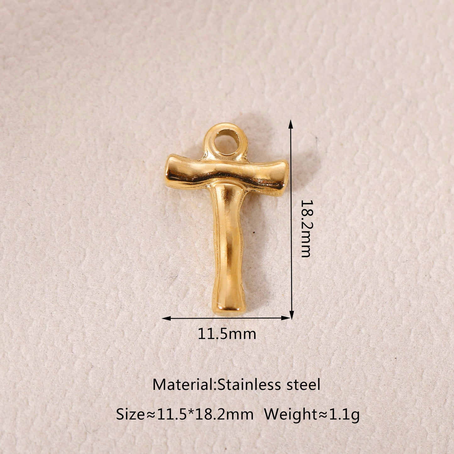 26 English Letters Stainless Steel Pendant