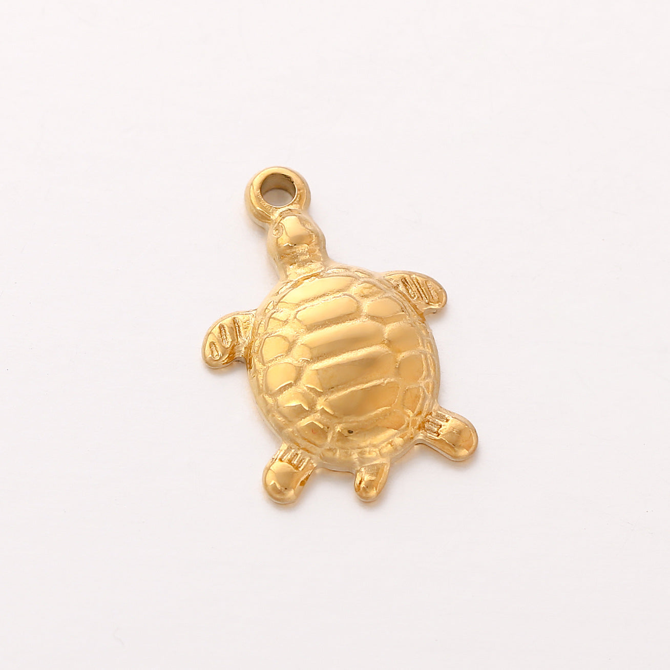 Pendentif Tortue en acier inoxydable