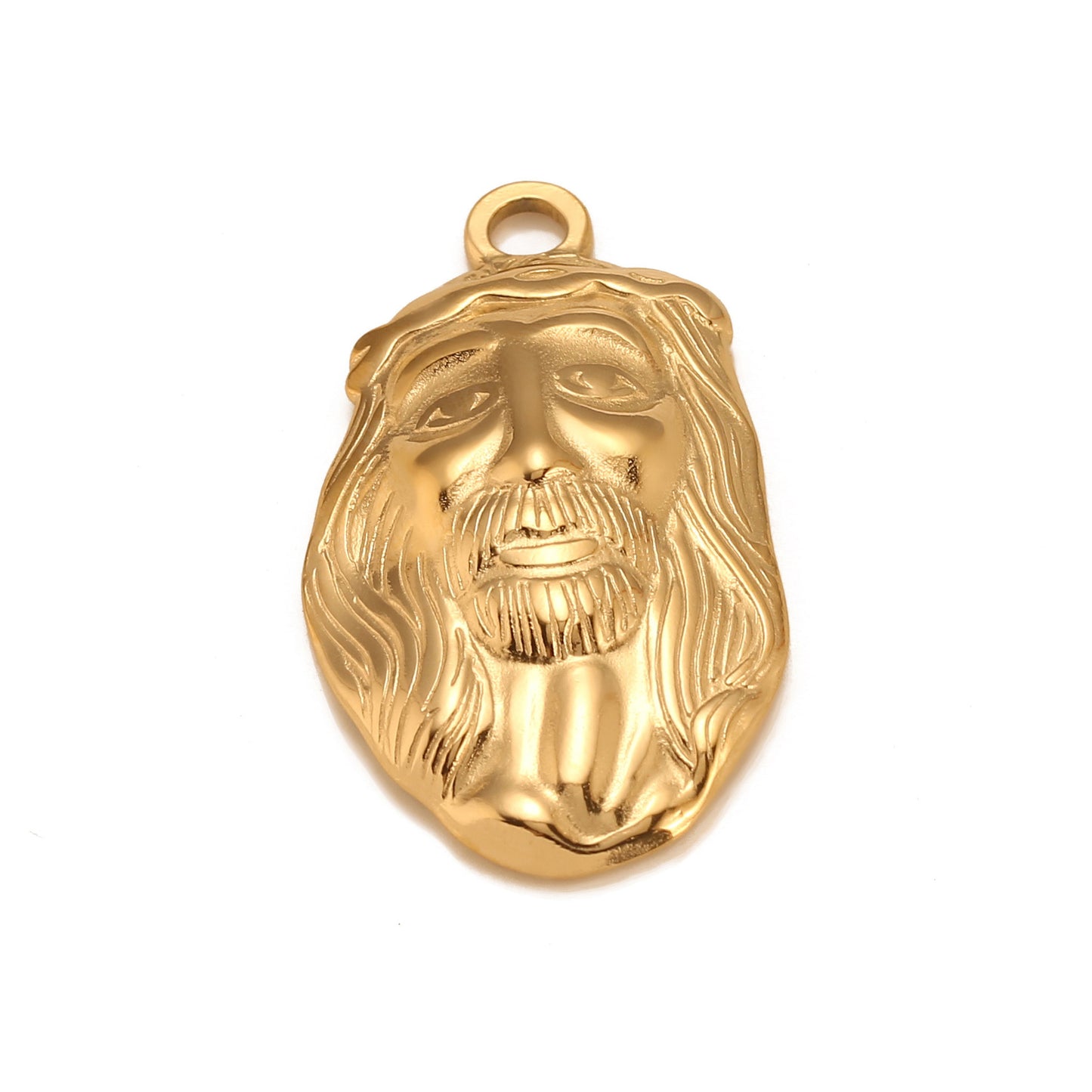 Stainless Steel Lion Head Pendant