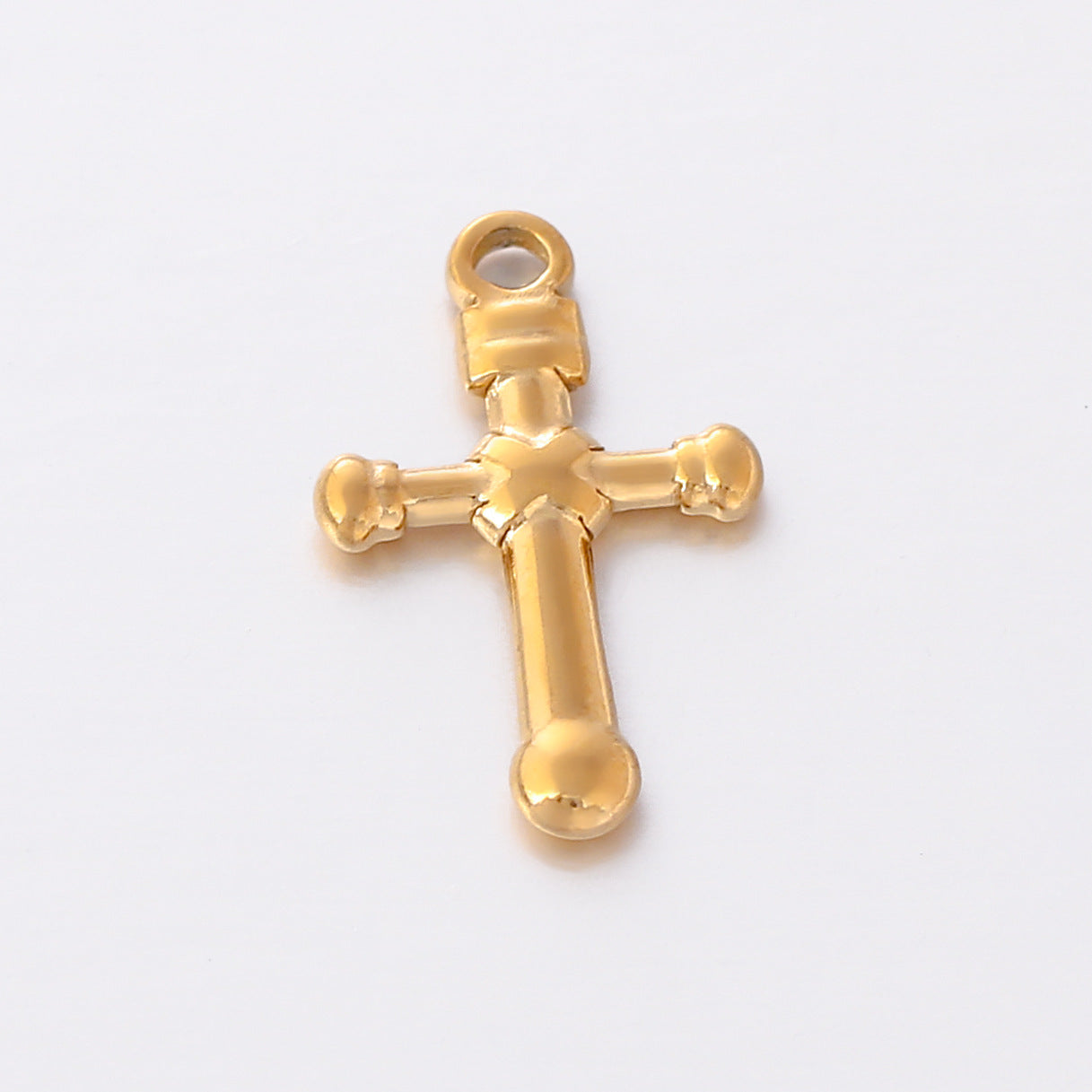 Stainless Steel Creative Cross Pendant