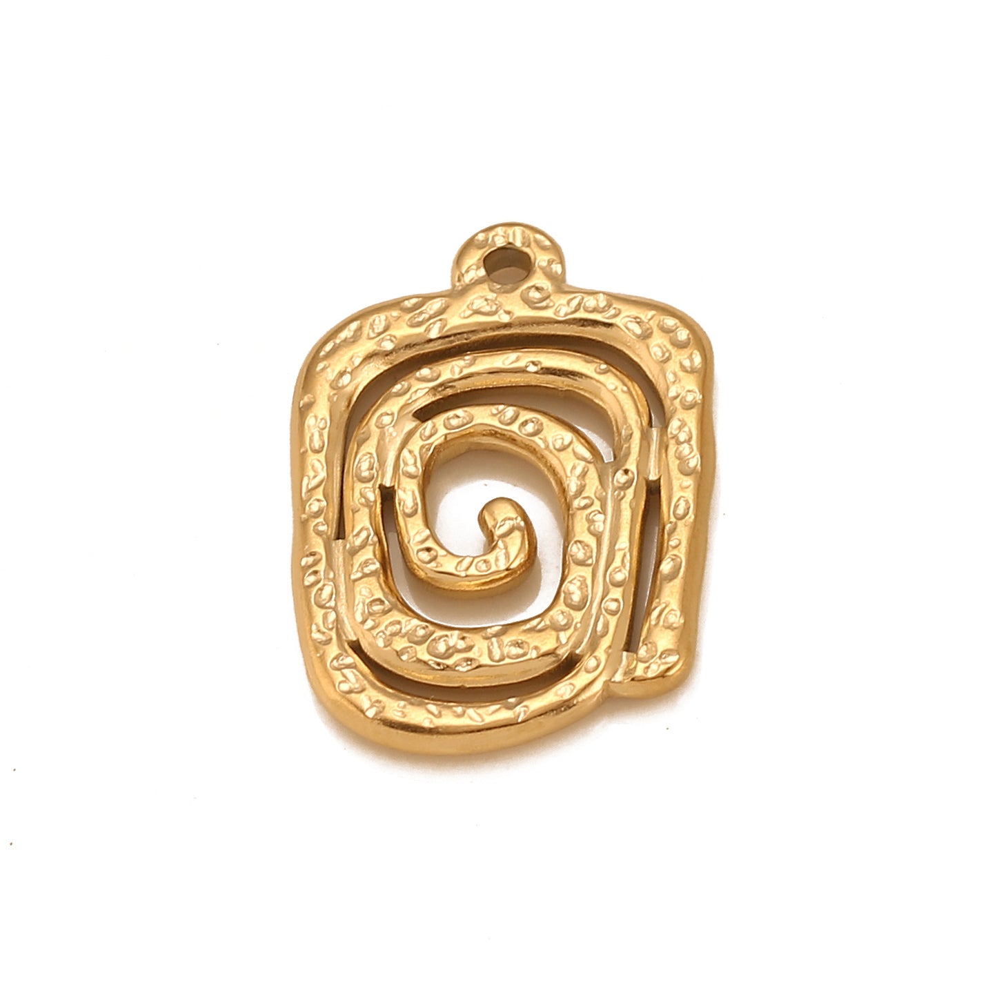 Swirl Stainless Steel Pendant