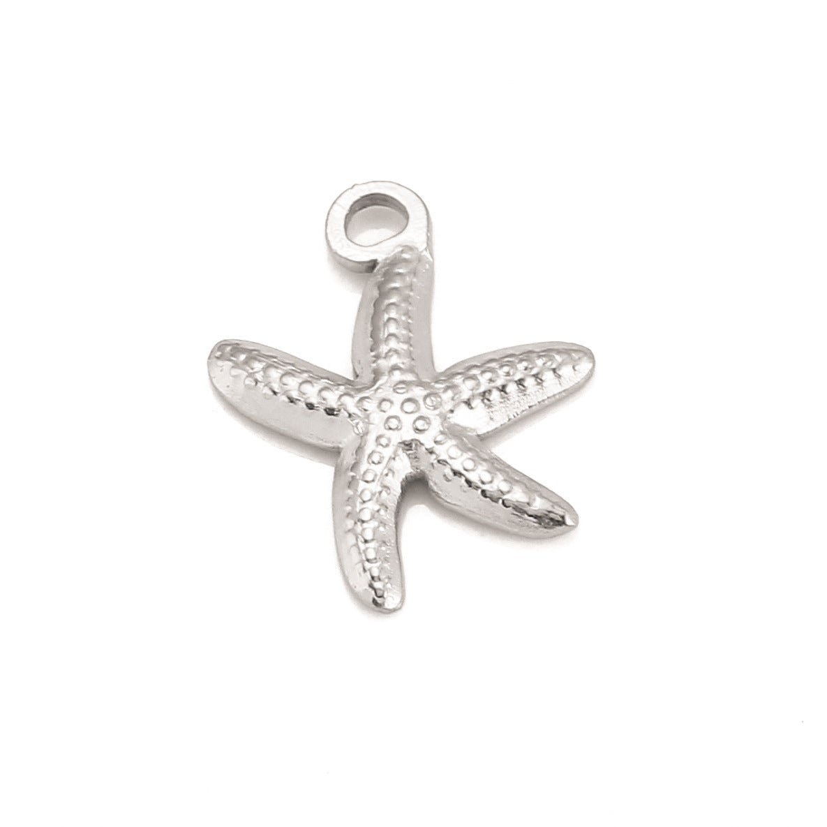 Pendentif étoile de mer en acier inoxydable