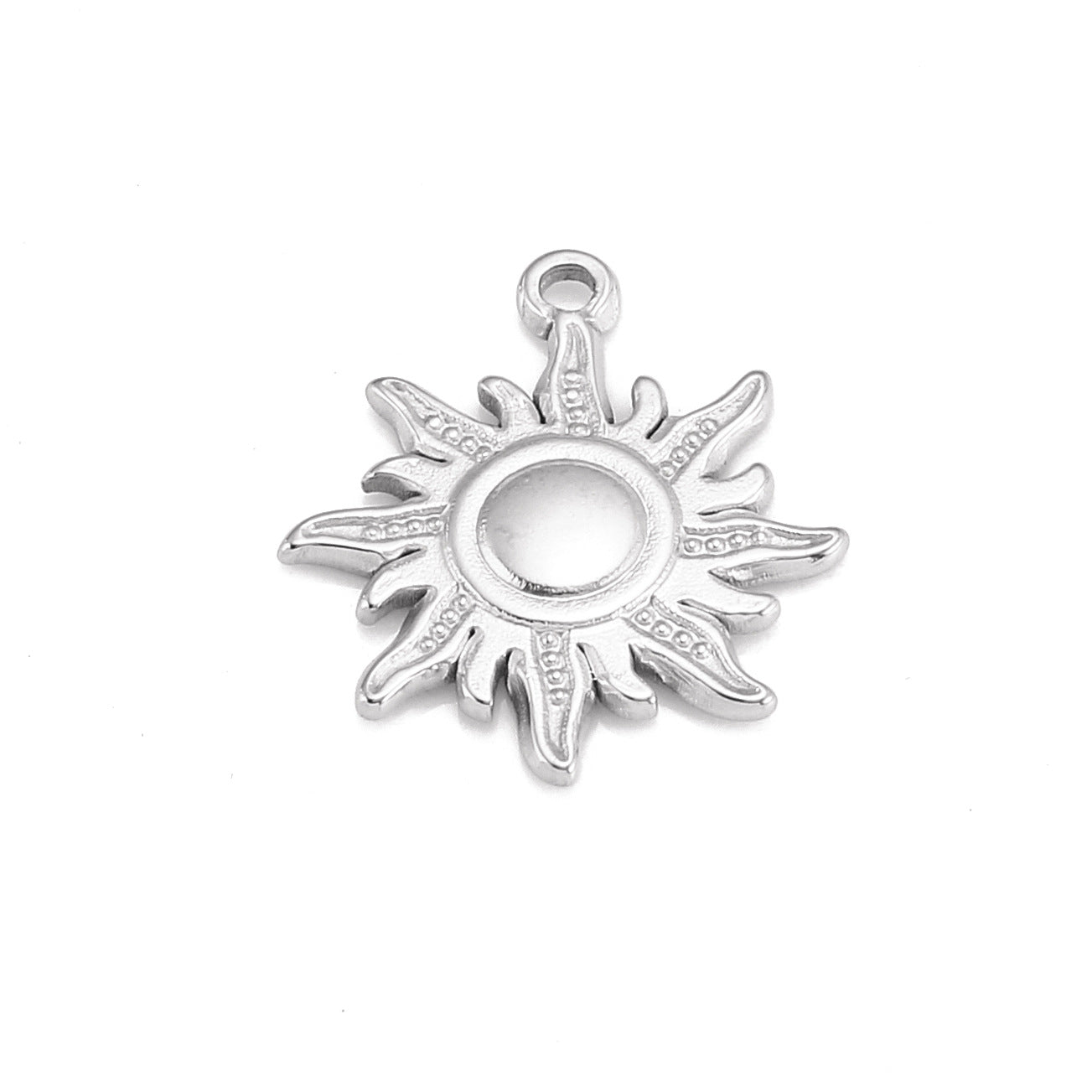 Stainless Steel Sun Pendant