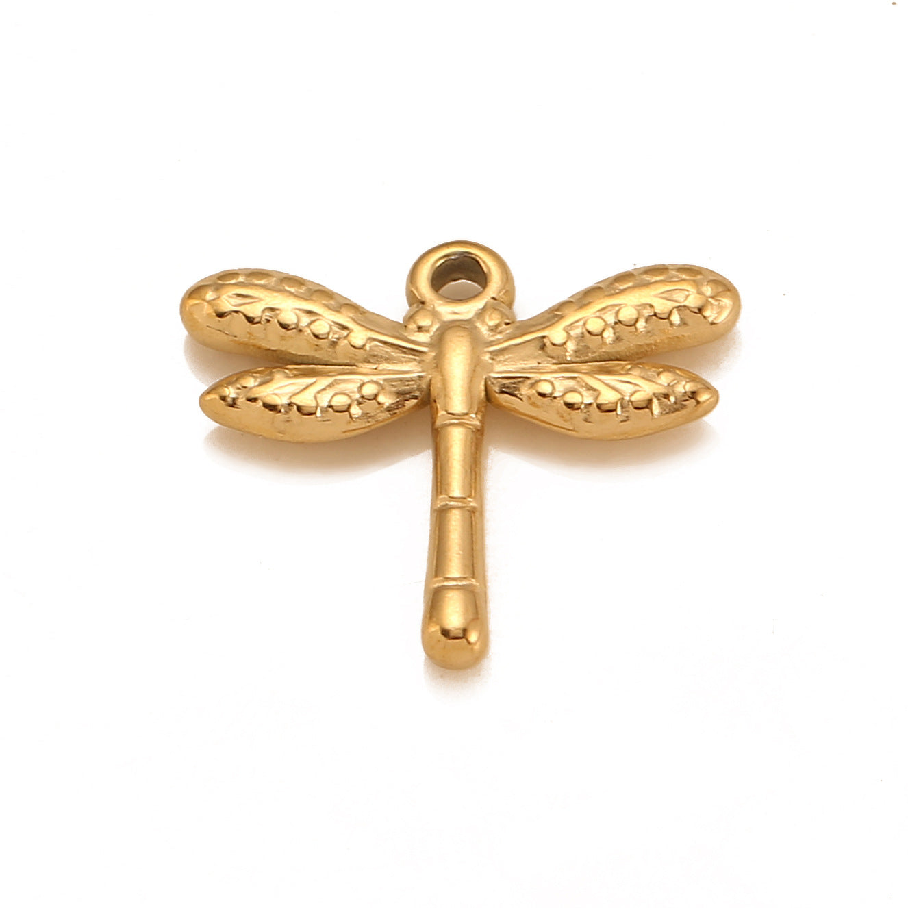Stainless Steel Dragonfly Pendant