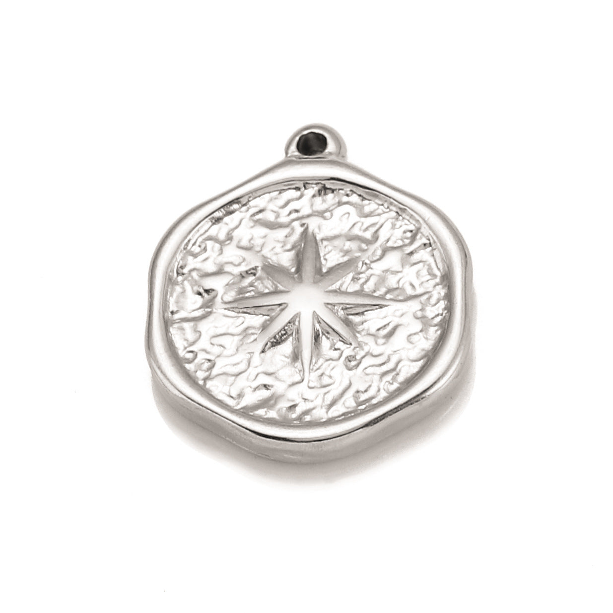 18K Gold PVD Six-Pointed Star Stainless Steel Pendant