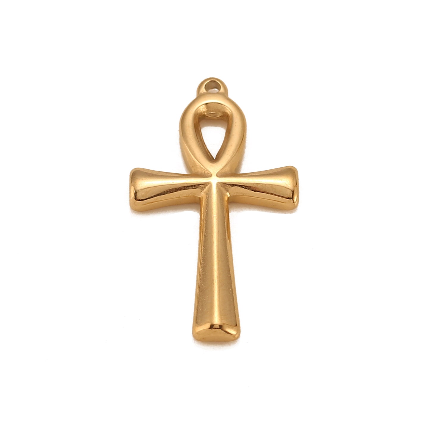 Stainless Steel Ankh Cross Pendant