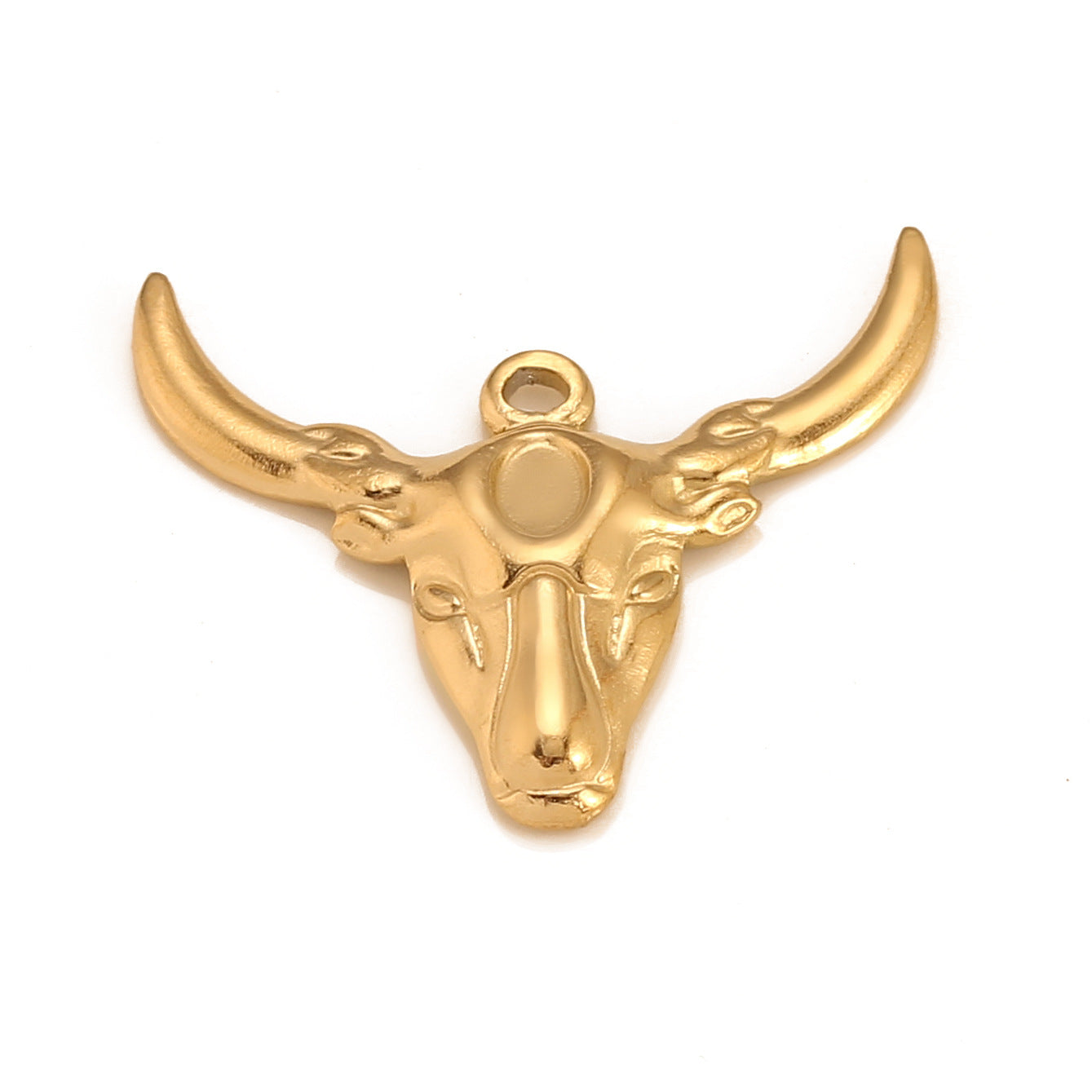Bull Head Stainless Steel Pendant