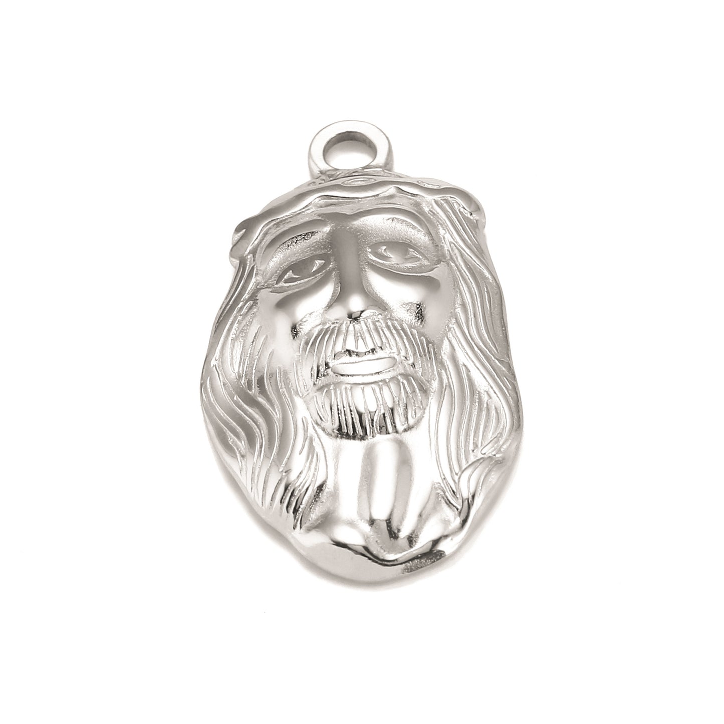 Stainless Steel Lion Head Pendant