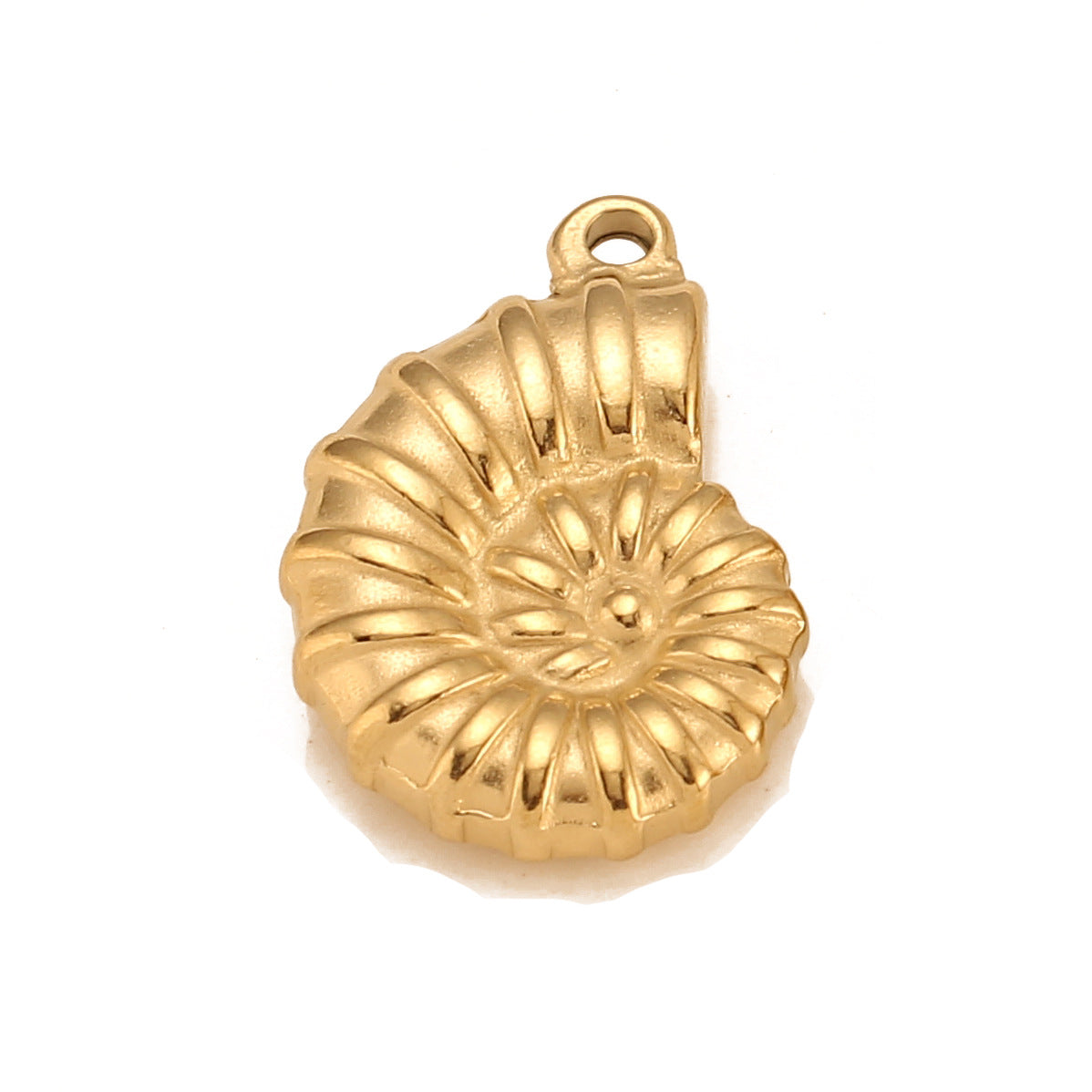 Stainless Steel Conch Shell Pendant