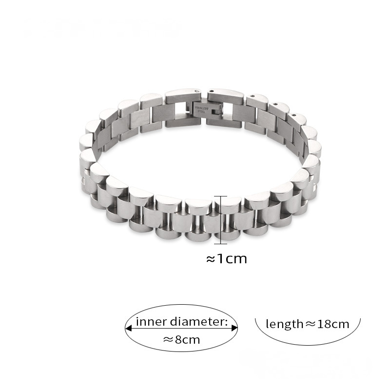 Men's Business Stainless Steel Bracelet