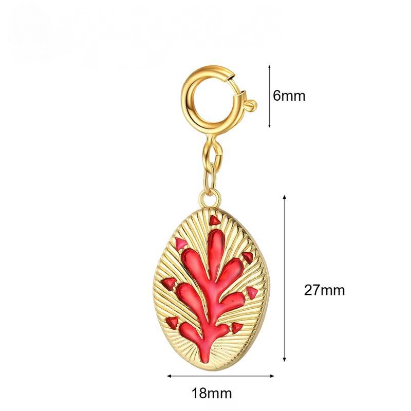 Marine Life Stainless Steel Pendant