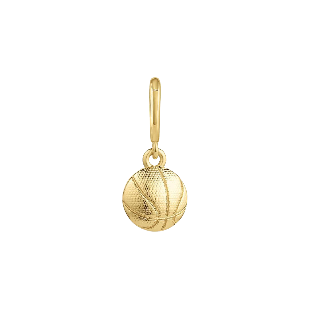 Stainless Steel Ball Dance Shoes Pendant