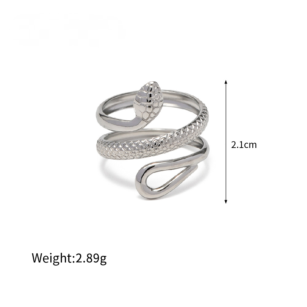 Stainless Steel High-end Geometric Opening Ring