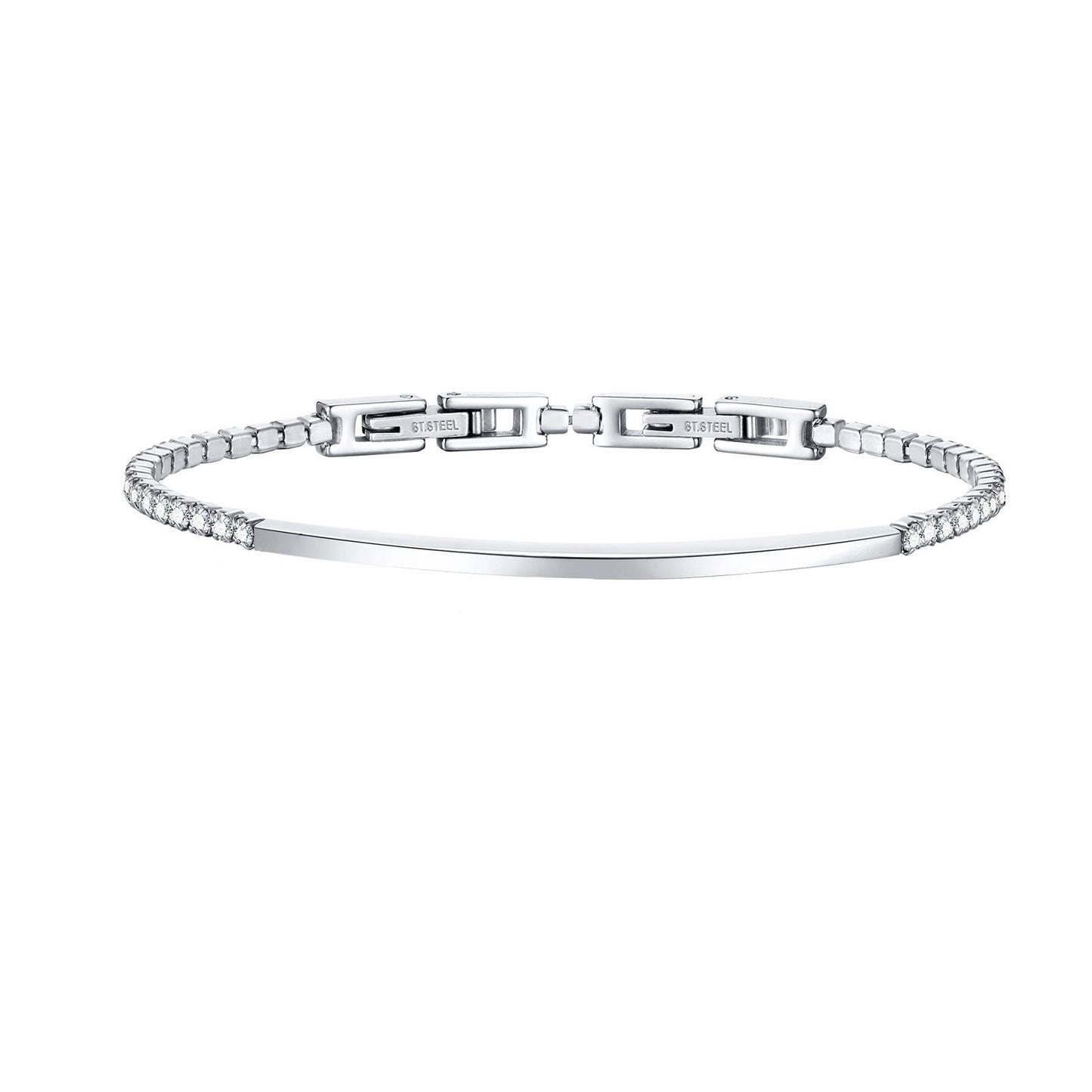 Stainless Steel Blank Tennis Bracelet