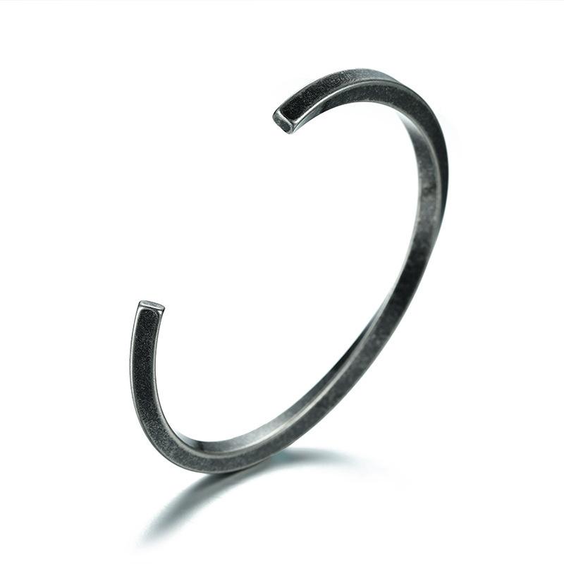 Stainless Steel Spiral Twisted Cuff Stamping Blanks Bracelet