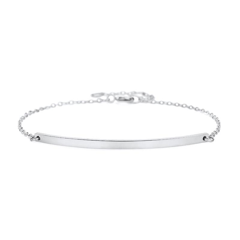 Dainty Stainless Steel Personalized Blank Bracelet