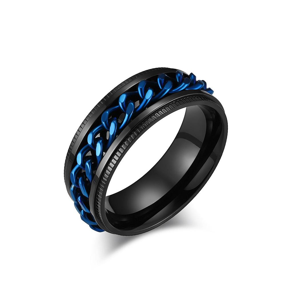 Stainless Steel Toothed Chain Spinner Ring