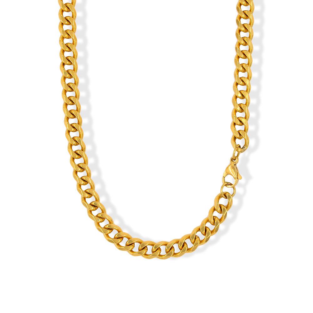 Stainless Steel Men's Hip Hop Cuban Chain