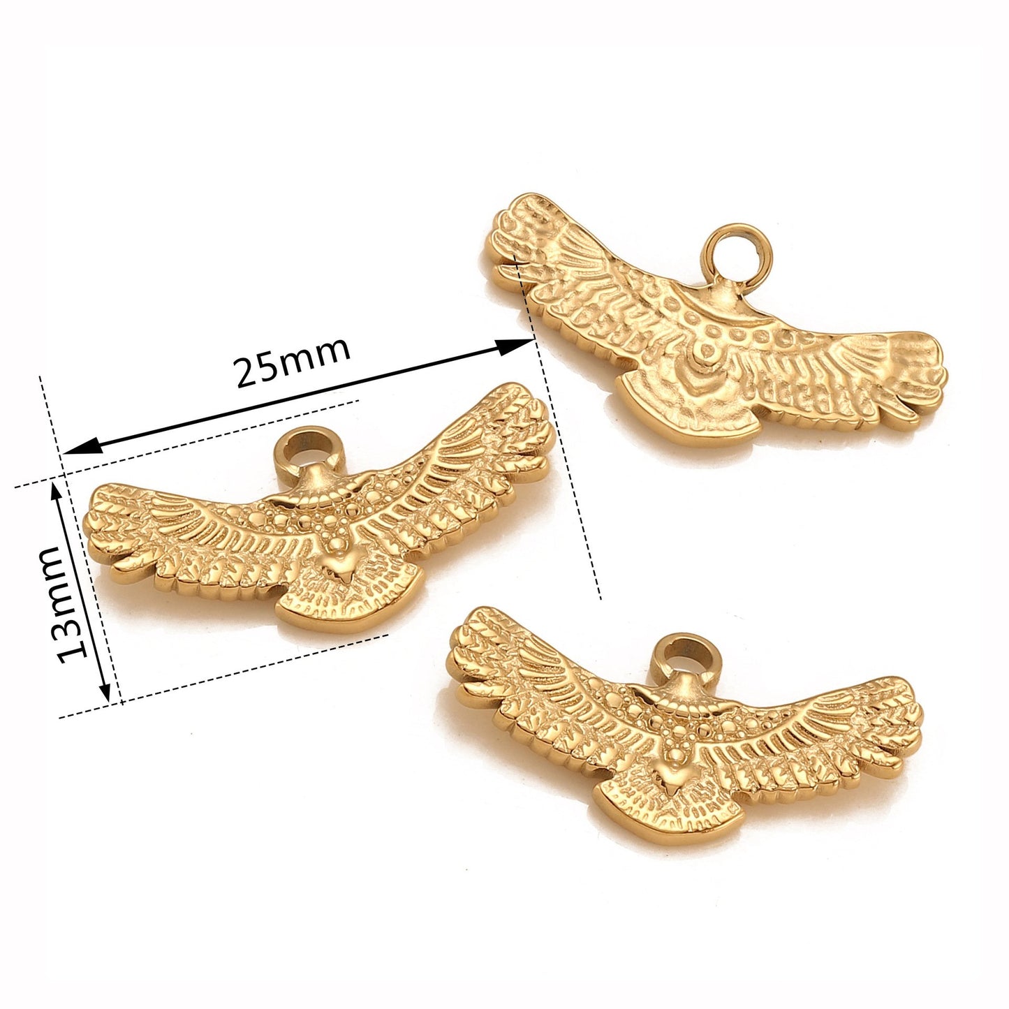 Stainless Steel Eagle Pendant