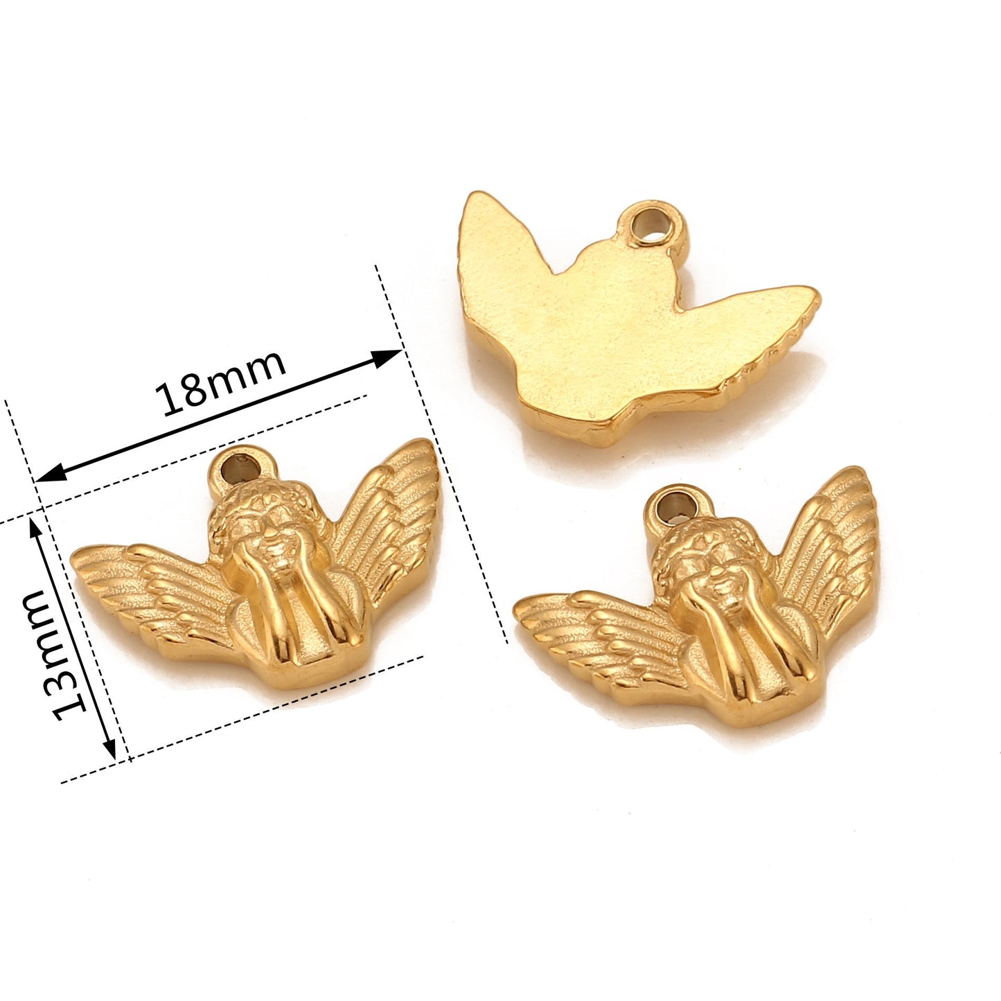 Little Angel Stainless Steel Pendant