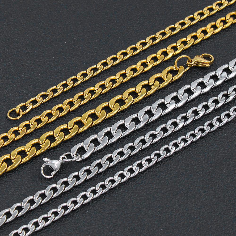 Stainless Steel Men's Cuban Chain