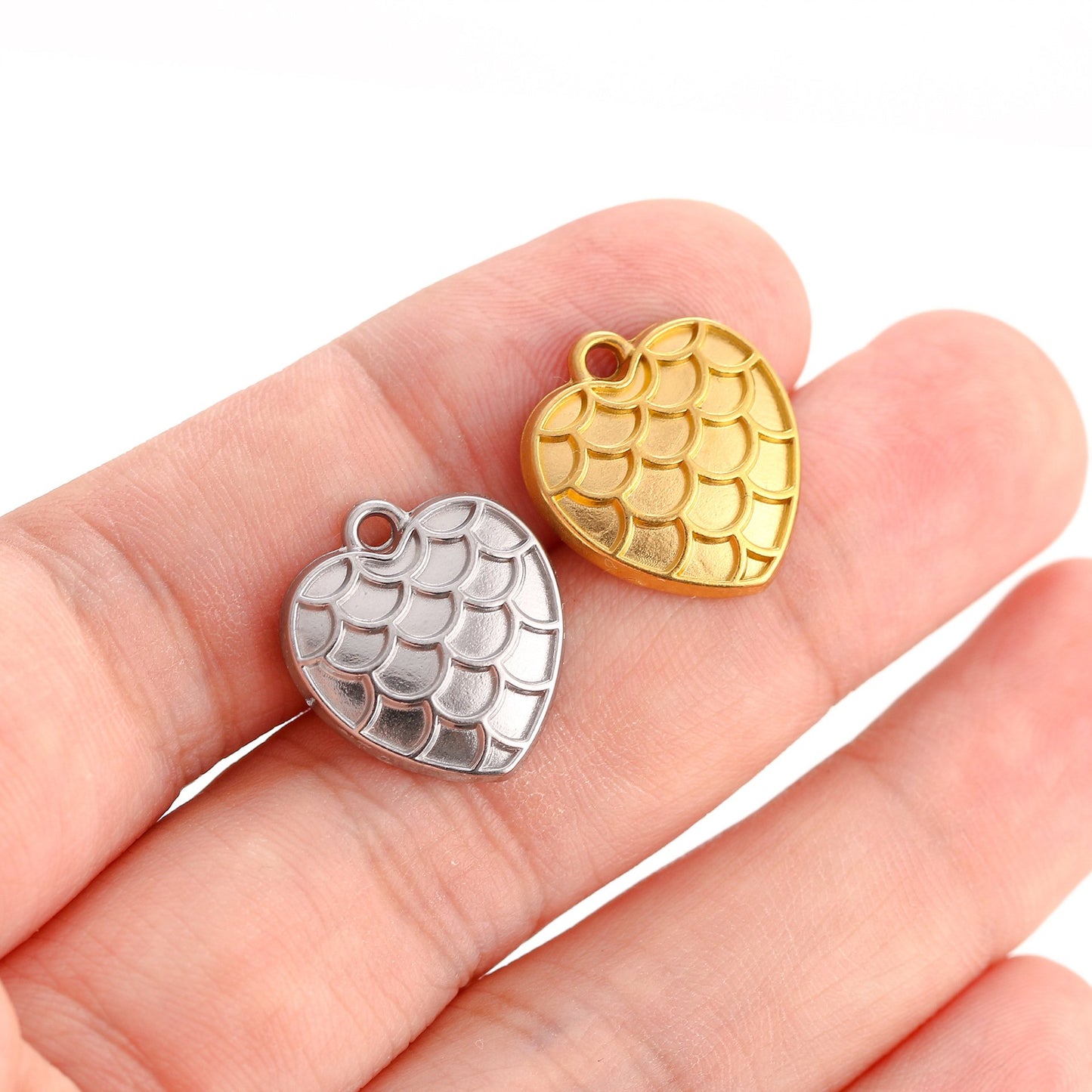 Pendentif en forme d'échelle en acier inoxydable