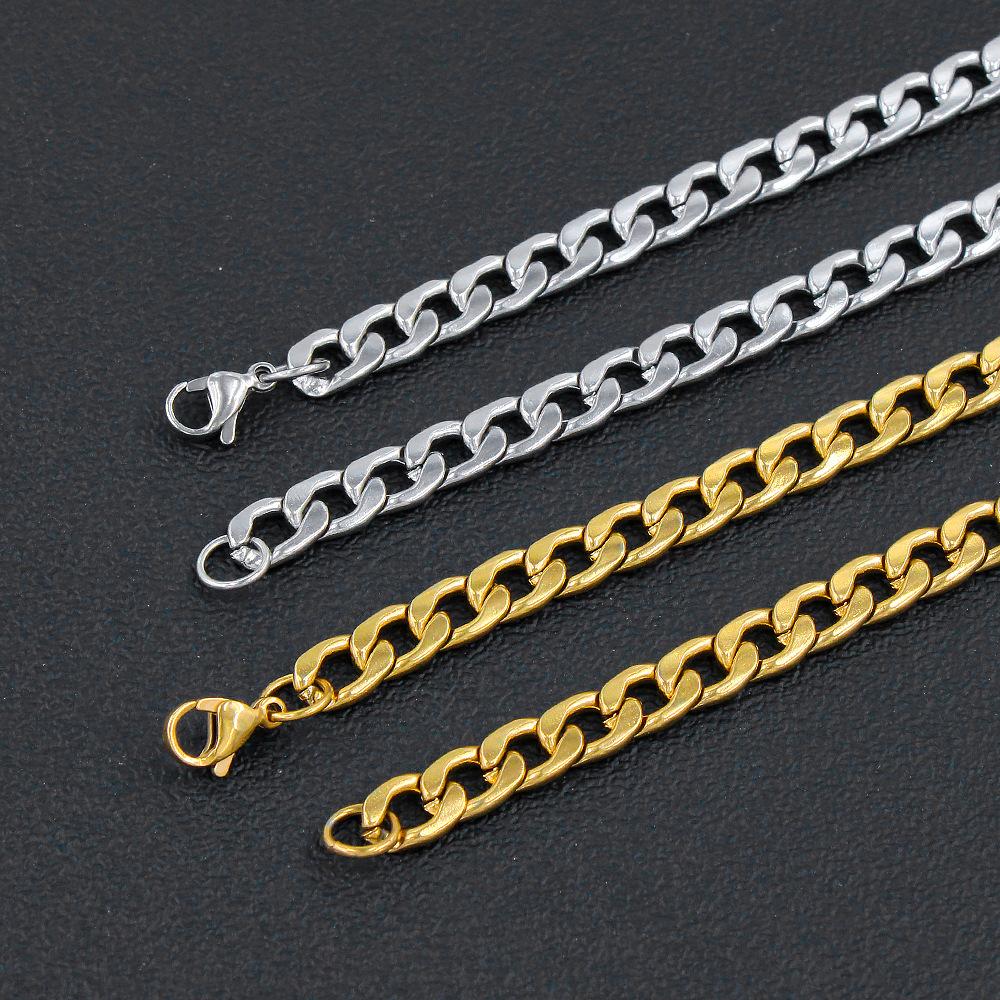 Stainless Steel Men's Cuban Chain