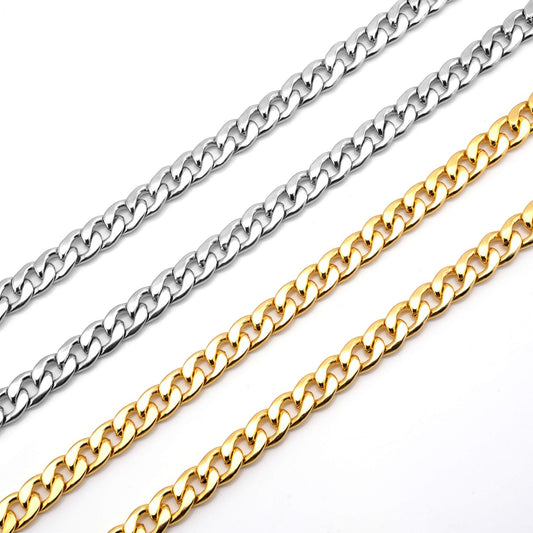 Stainless Steel Chunky Cuban Curb Chain