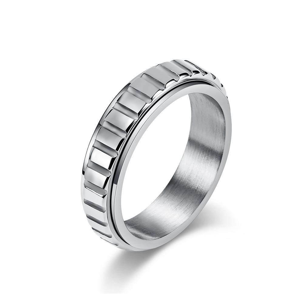 Lattice Stainless Steel Spinner Ring