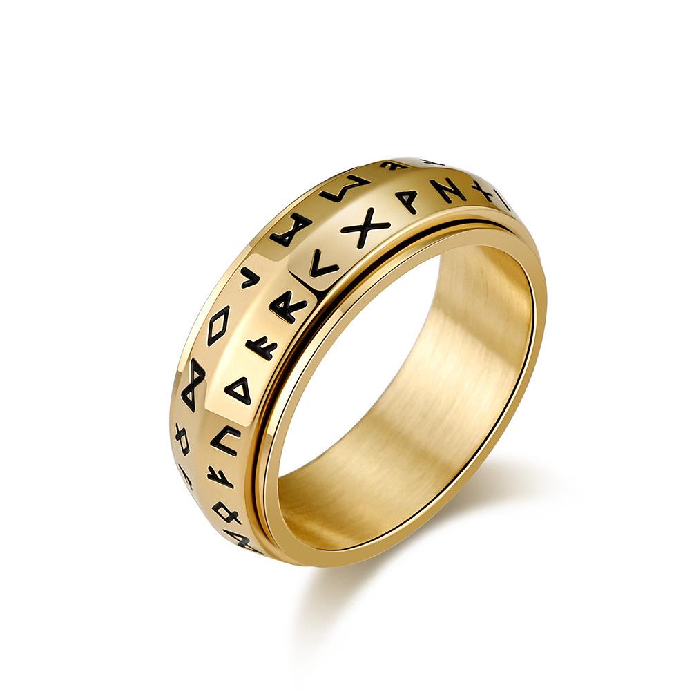 Viking Stainless Steel Spinner Ring
