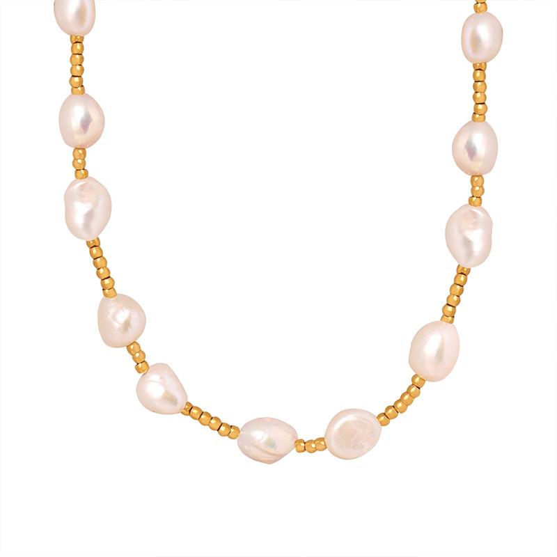 Separated Freshwater Pearl Necklace