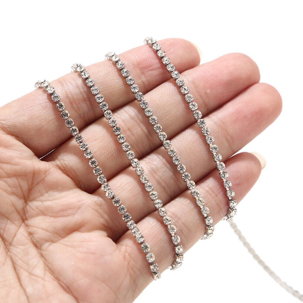 2.5mm Stainless Steel Tennis Chain - By the Meter