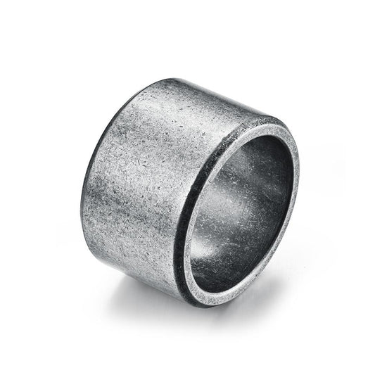 15mm Width Gold PVD Polished Stainless Steel Blank Ring