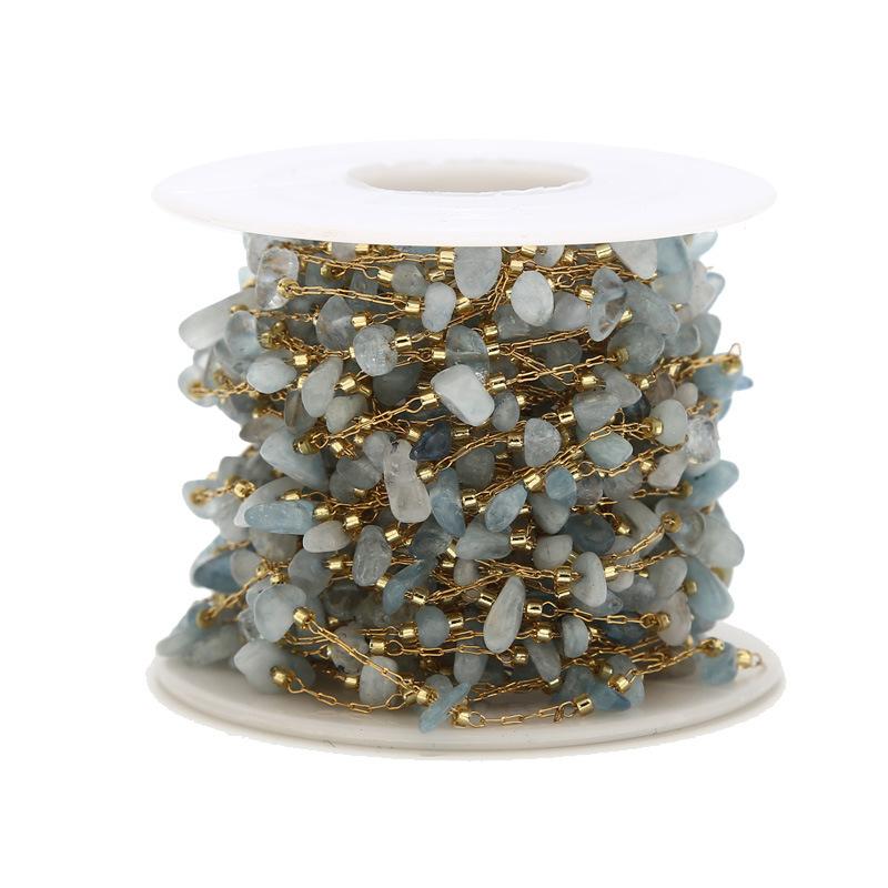Stainless Steel 1mm Irregular Gravel Chain - By the Meter