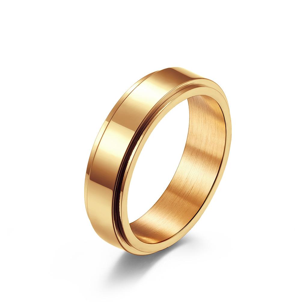 Blank Stainless Steel Polished Spinner Ring