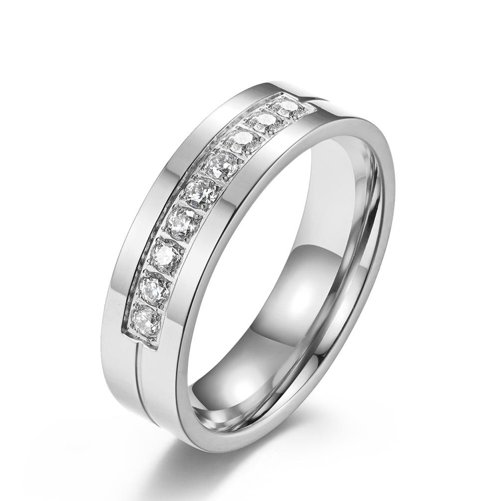 Polished Centerline Fluted Stainless Steel Blank Ring