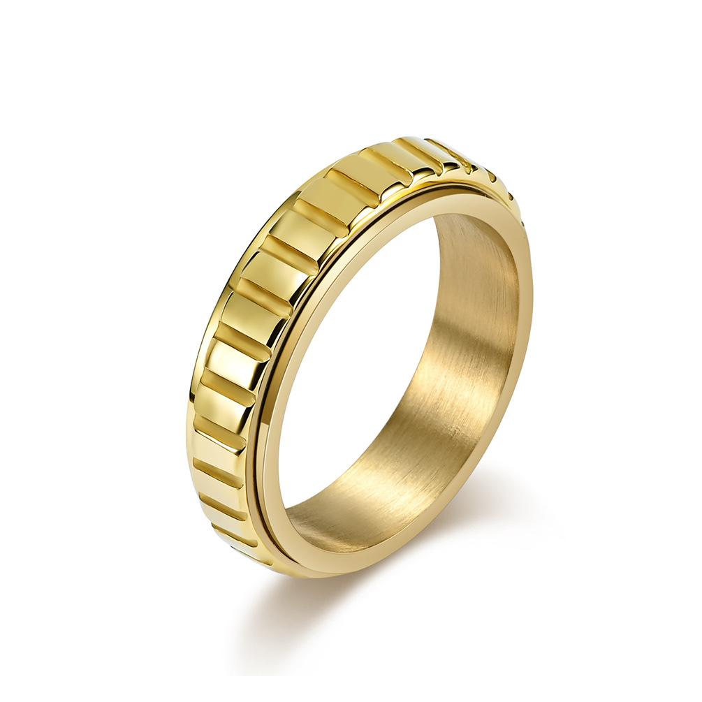 Lattice Stainless Steel Spinner Ring