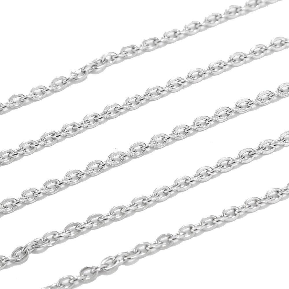 3mm Stainless Steel Cable Chain 16' Spool 5 Meter