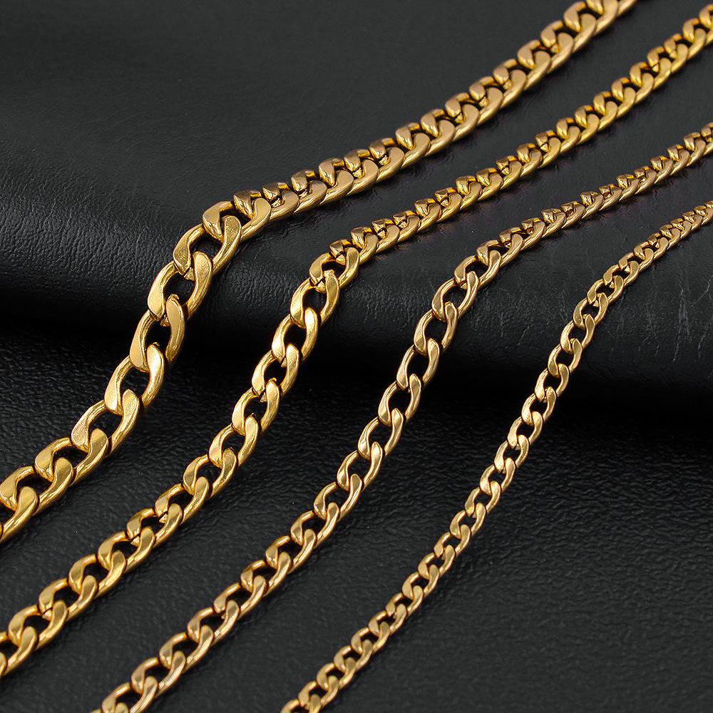 Stainless Steel Men's Cuban Chain