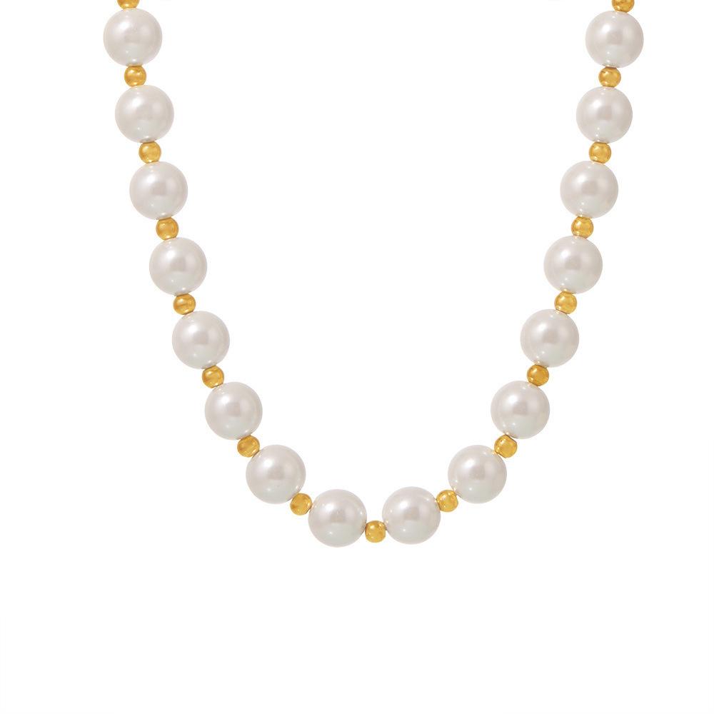 Imitation Separated Pearl Necklace