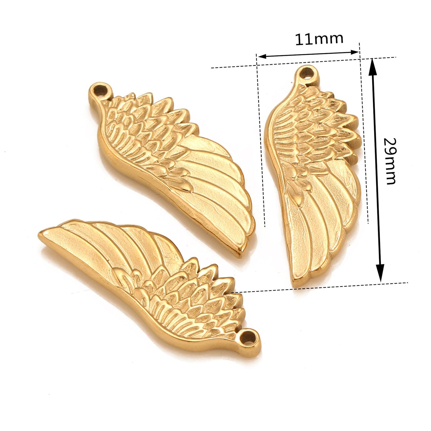 Wings Stainless Steel Pendant