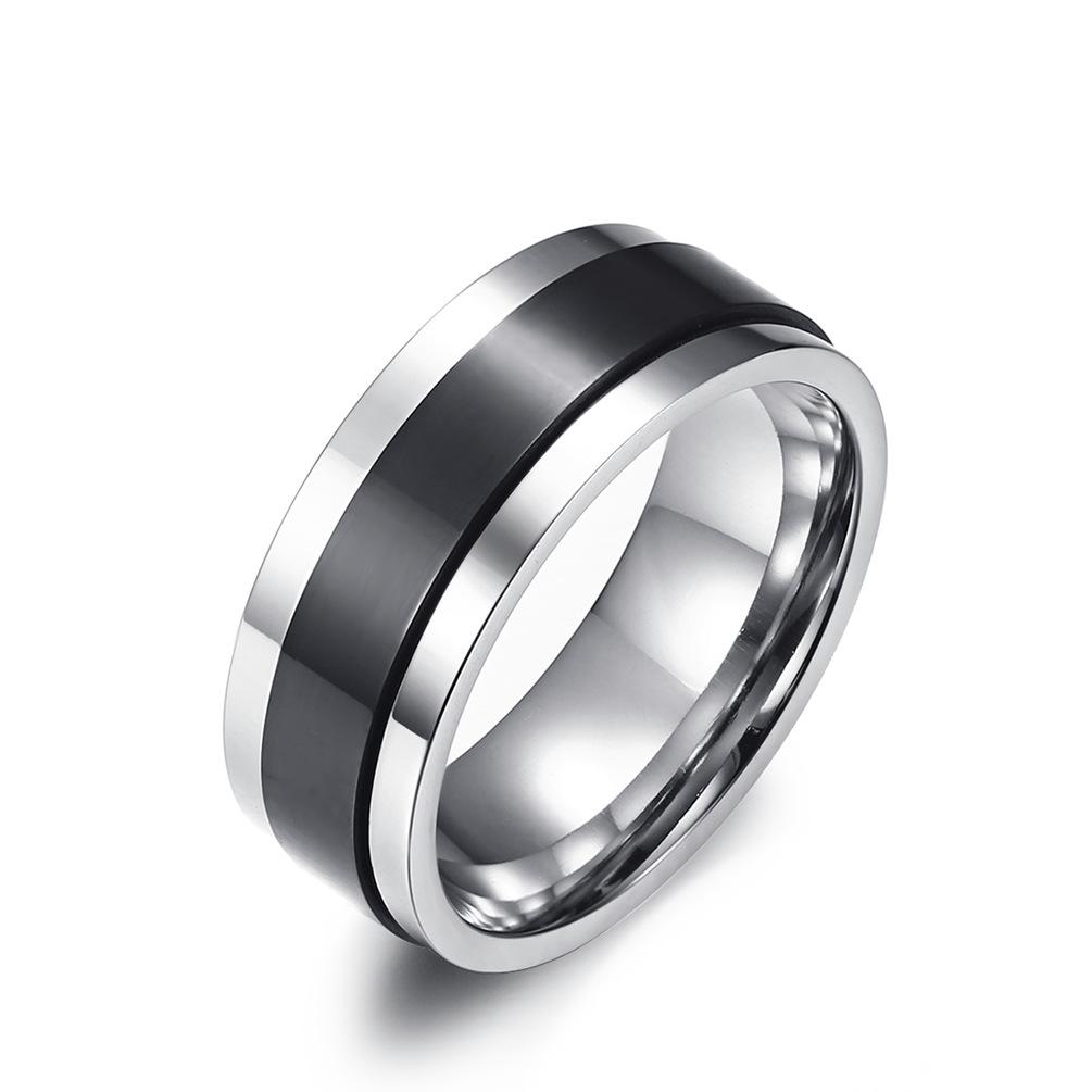 Polished Stainless Steel Spinner Ring